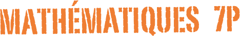 mathématiques   7P